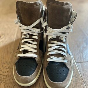 Saint Laurent Suede HIGH TRAINERS